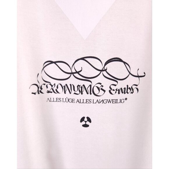 Acronym S25-PR 100% Cotton Mercerized Sleeveless T-shirt M New White - Picture 10 of 13